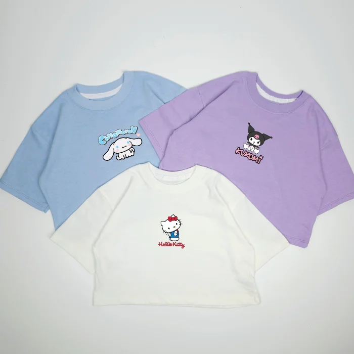 Nena - Crop Kim Oversize Kitty y Amigos