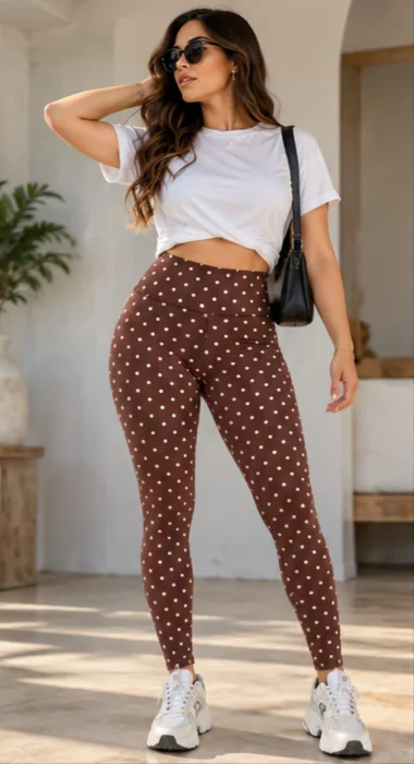 Calza Lunares Lycra ( C )