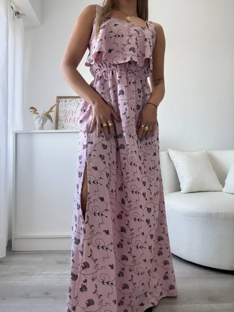 Vestido Largo Clavel de Cey Puffin Rosse - Imagen 5