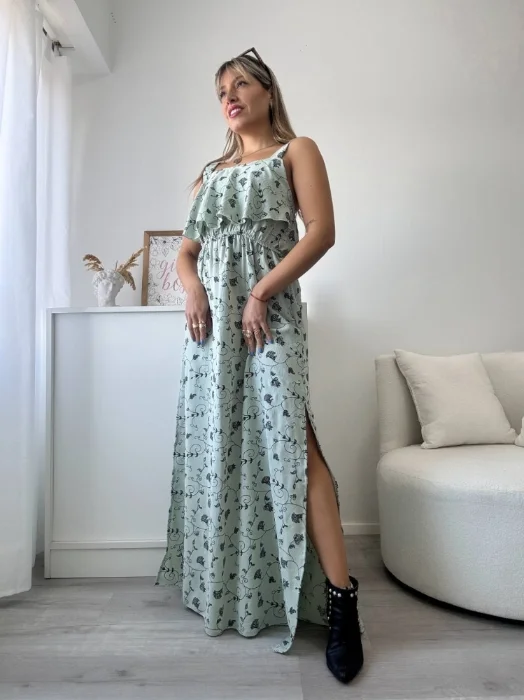 Vestido Largo Clavel de Cey Puffin