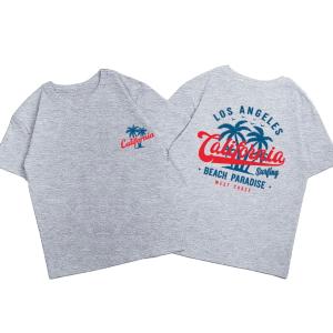 Unisex - Remera Ovsize California Estampa Doble - Miniatura 2