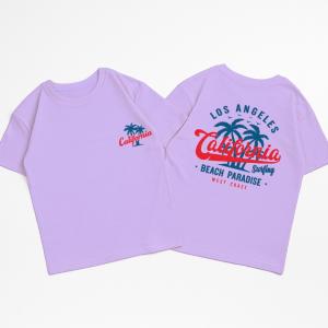 Unisex - Remera Ovsize California Estampa Doble - Miniatura 7