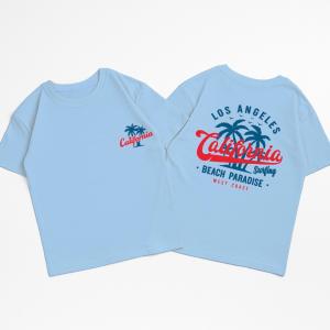 Unisex - Remera Ovsize California Estampa Doble - Miniatura 8