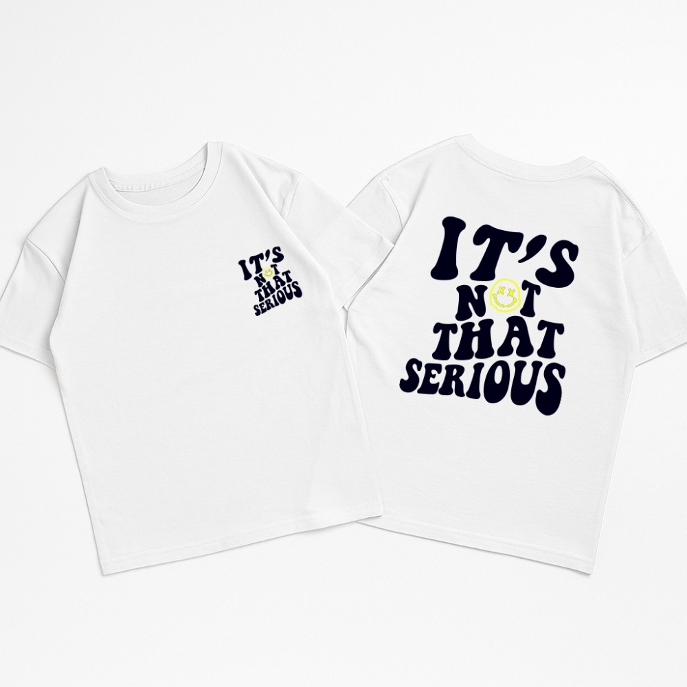 Unisex - Remera Ovsize Serious - Imagen 6