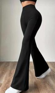 Calza Oxford Negra Frizada