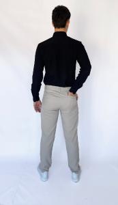 Pantalon Sastrero Hombre (grisss Claro) - Miniatura 3
