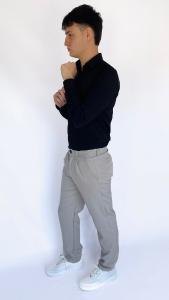 Pantalon Sastrero Hombre (grisss Claro) - Miniatura 4