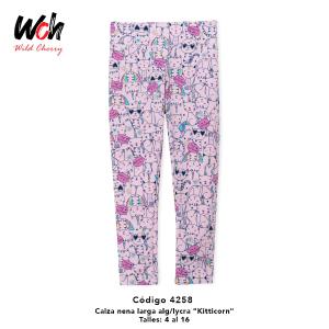 Calza Larga Estampada de Niñas.