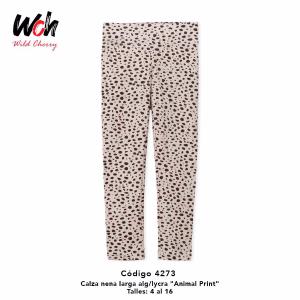 Calza Larga Estampada de Niñas.