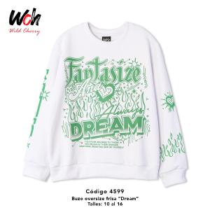 Buzo Oversize Estampado.
