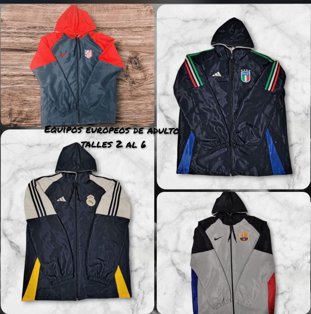 Campera Rompeviento Europeos - Imagen 2