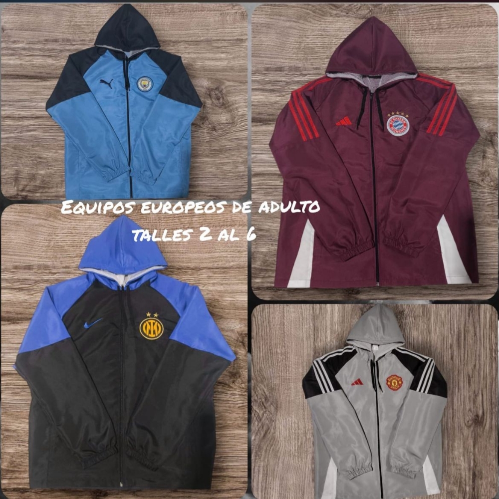 Campera Rompeviento Europeos - Imagen 3