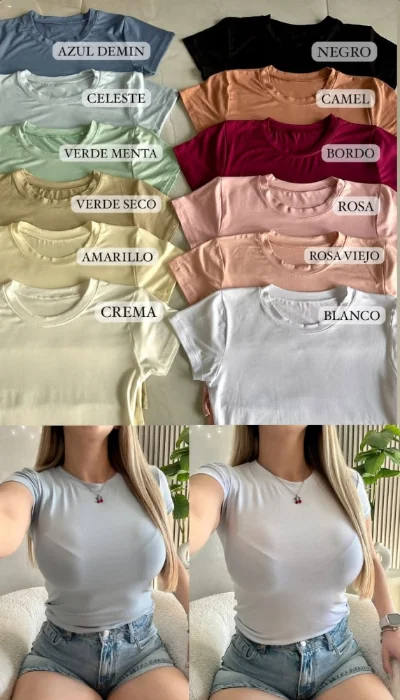 Remeras Basicas