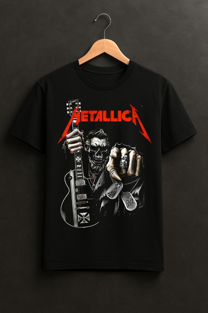 Remeras de Rock Algodon Peinado - Imagen 8