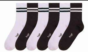Media Tenis Hombre C/2 Rayas