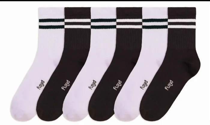 Media Tenis Hombre C/2 Rayas