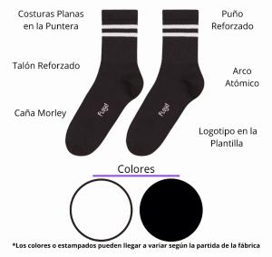 Media Tenis Hombre C/2 Rayas - Miniatura 2