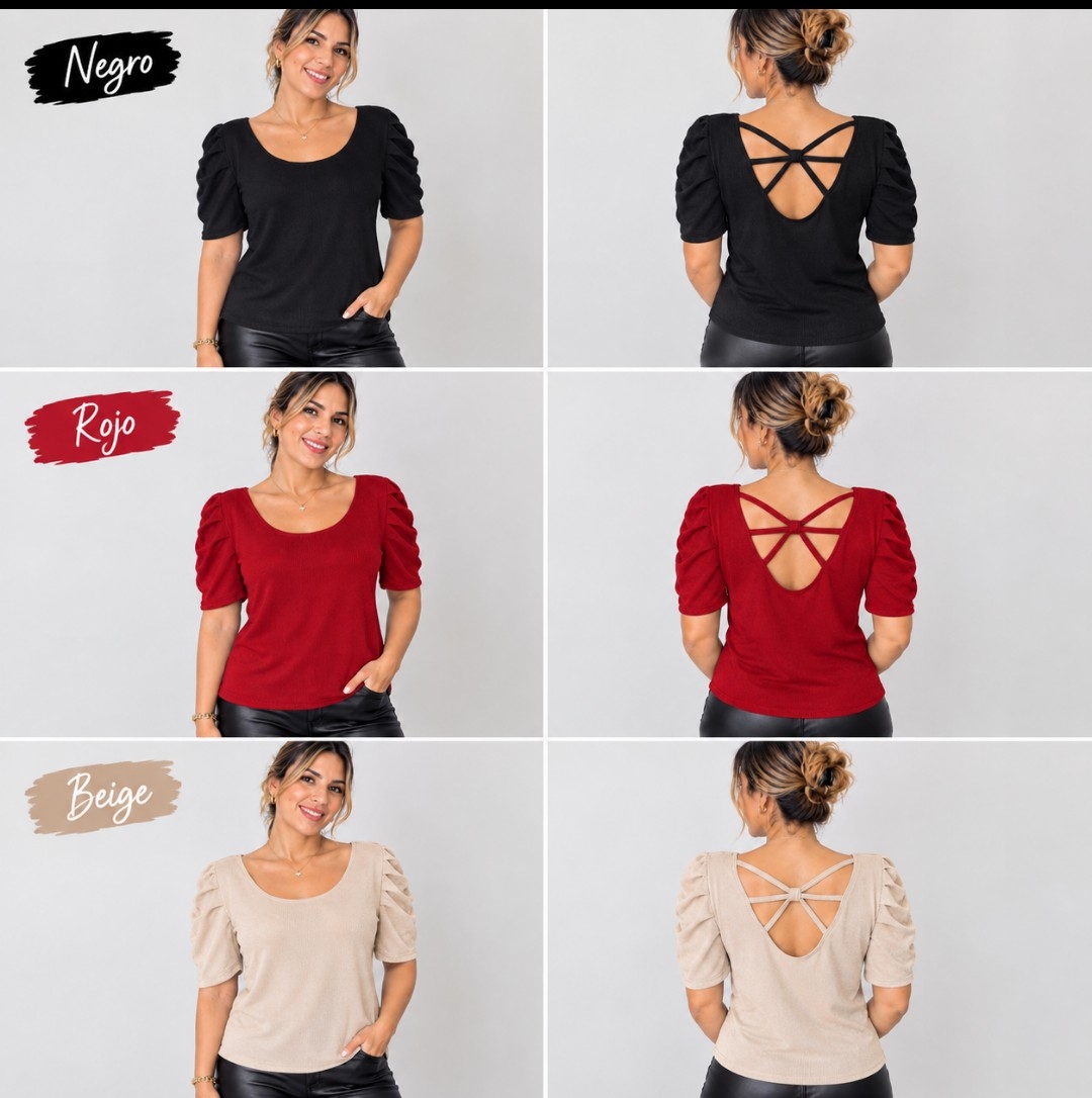 Blusa Morley con Brillo - Imagen 2