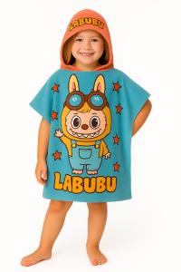Ponchos de Toalla Labubu, Batman, Cars, Paw Patrol - Miniatura 2