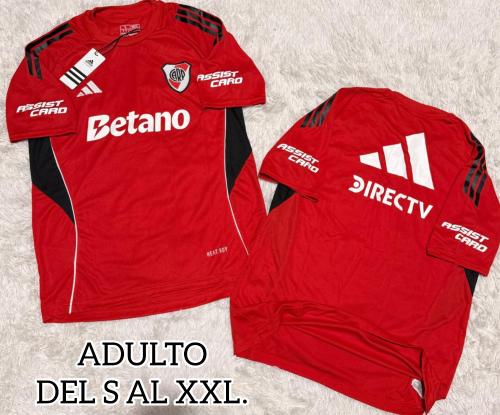 Remera Entrenamiento River Plate Rojo. - Miniatura 2