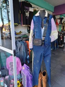 Campera Manga Tejida
