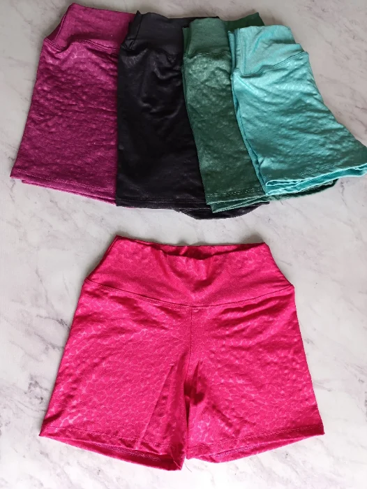 Shorts Lycra Gofrados