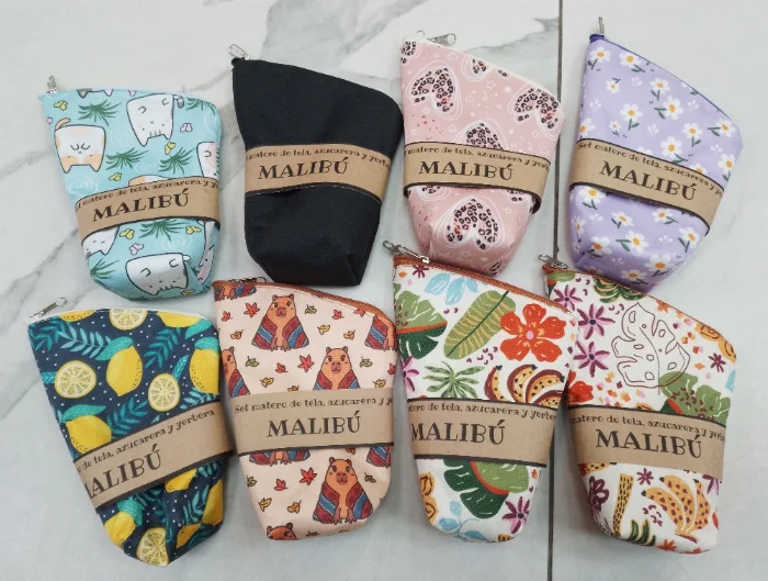 Set Yerbero Azucarero Chau Latas Doble Capa