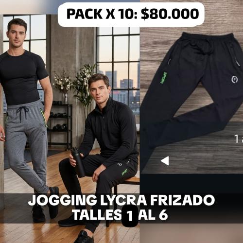 Jogging Lycra Frizado