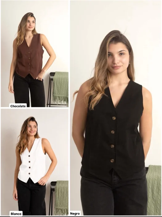 Chaleco Gabardina