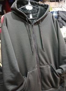 Campera con Piel para Hombre Talles Especiales