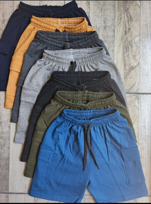 Shorts Cargo Lisos para Niños