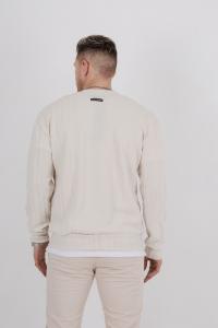 Buzo Oversize Tipo Sweater Beige, Camel y Negro Hombre - Miniatura 2