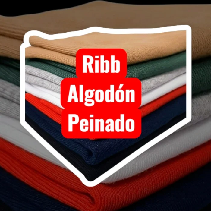 Ribb Algodón 100% Peinado