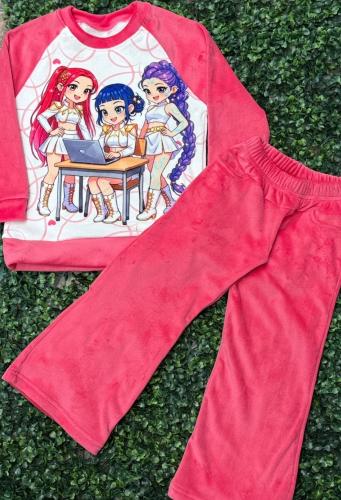 Conjunto Nena Plush Buzo Combinado - Miniatura 2