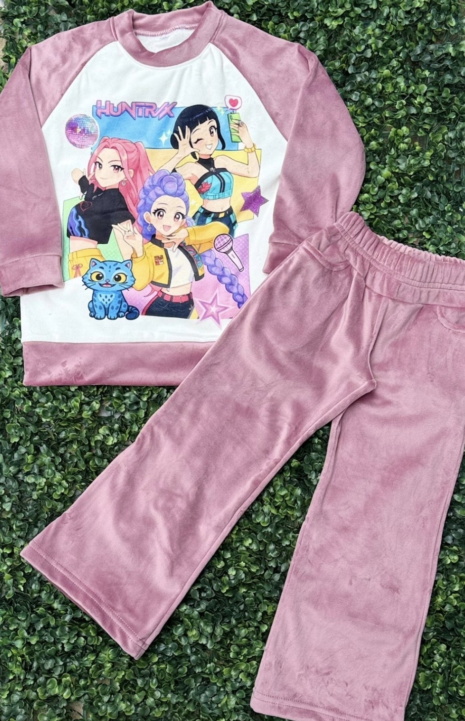 Conjunto Nena Plush Buzo Combinado - Imagen 4