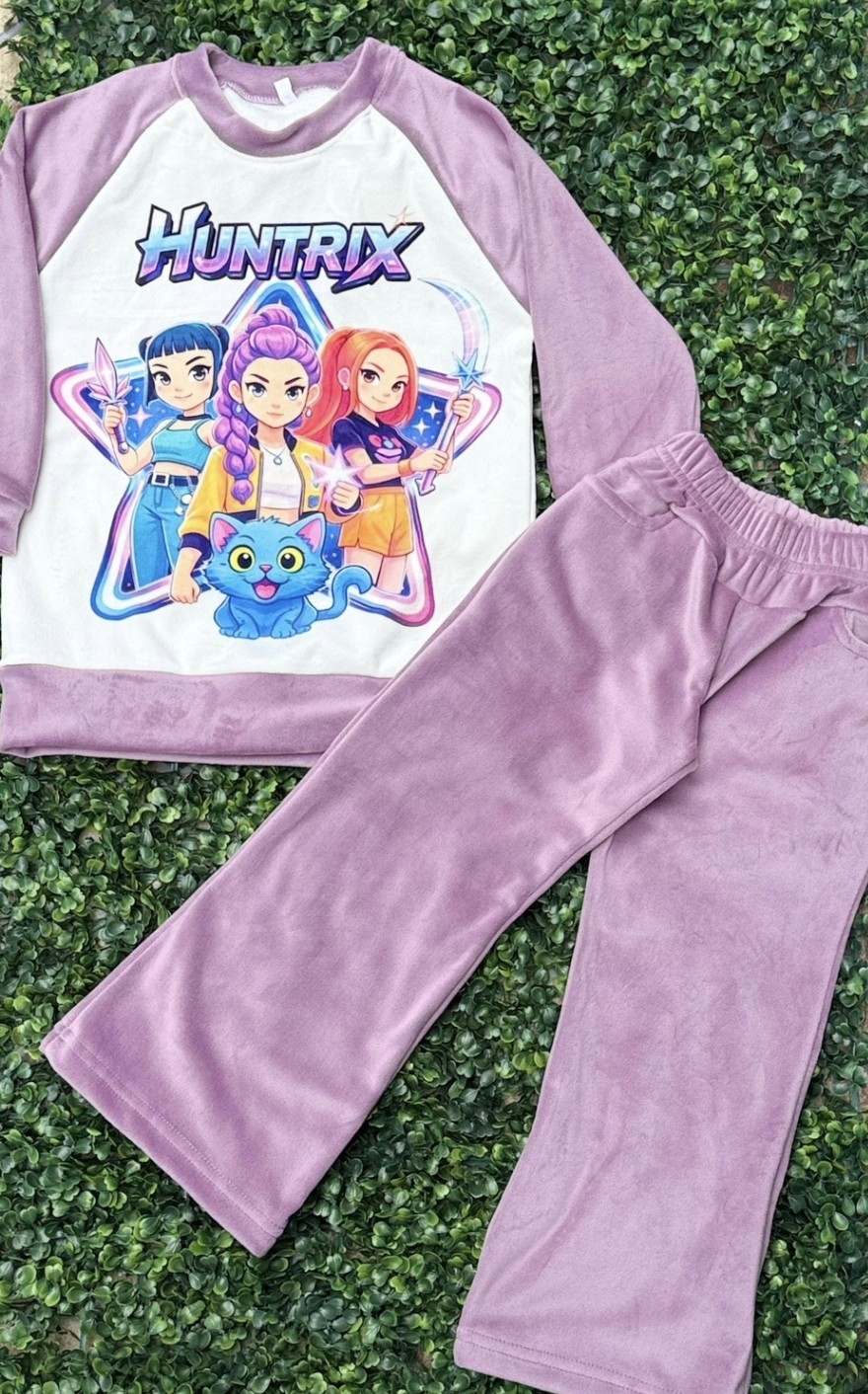 Conjunto Nena Plush Buzo Combinado - Imagen 5