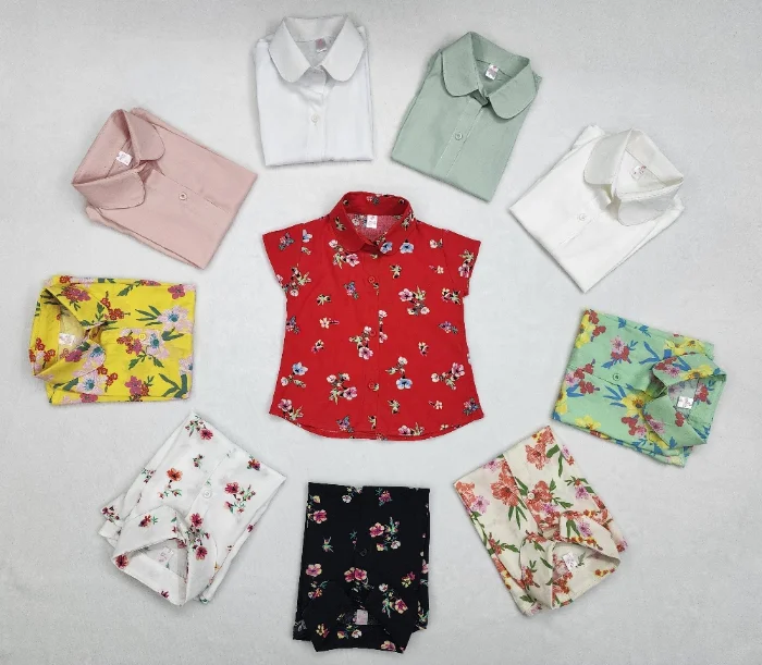 Camisas Beba Liso y Estampa