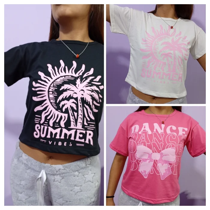 Remeras Boxifit de Nena 4 al 16
