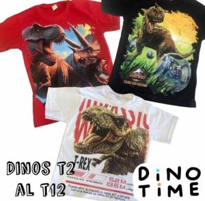 Remeras Dinos