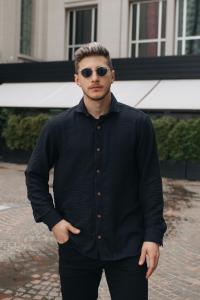 Camisa de Lino Hart Rigido Manga Larga - Miniatura 3