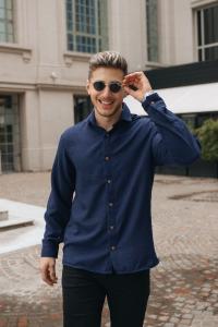Camisa de Lino Hart Rigido Manga Larga - Miniatura 4