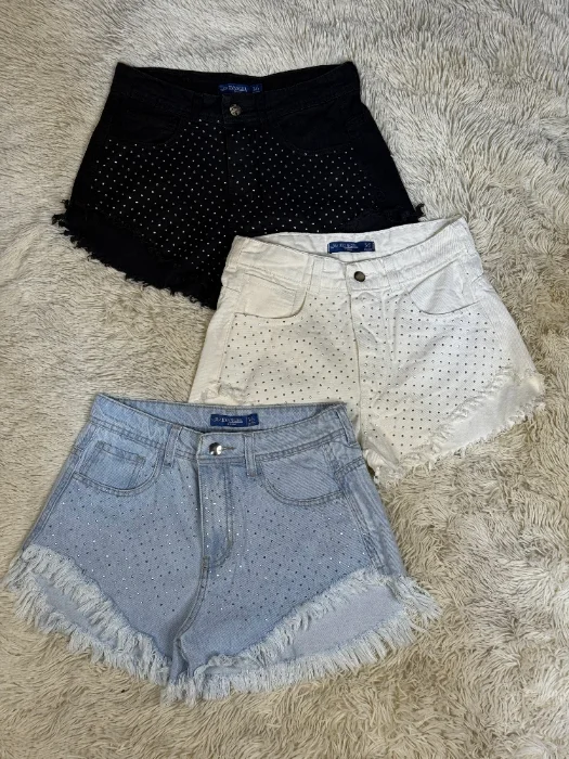 Short Brasil C/ Brillos