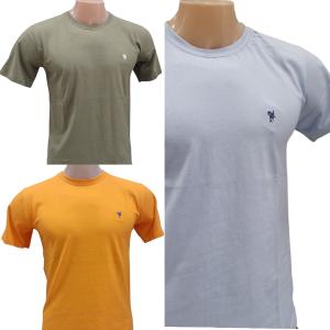 Remera de Algodon Peinado con Bordado - Miniatura 2