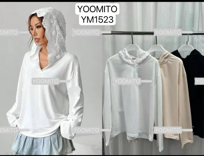 Campera de Algodón con Brodery