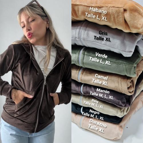 Campera Plush Bifaz