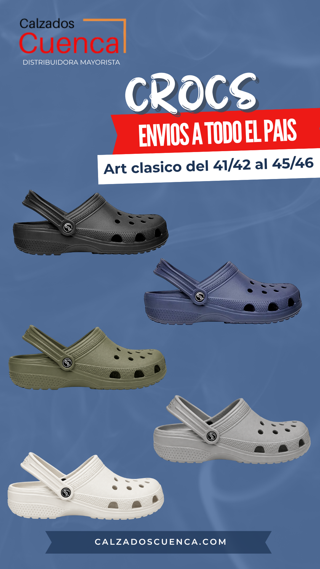 Sueco Goma Eva Tipo Crocs Sea Walk Clasico (35/36 al 45/46) - 3.png