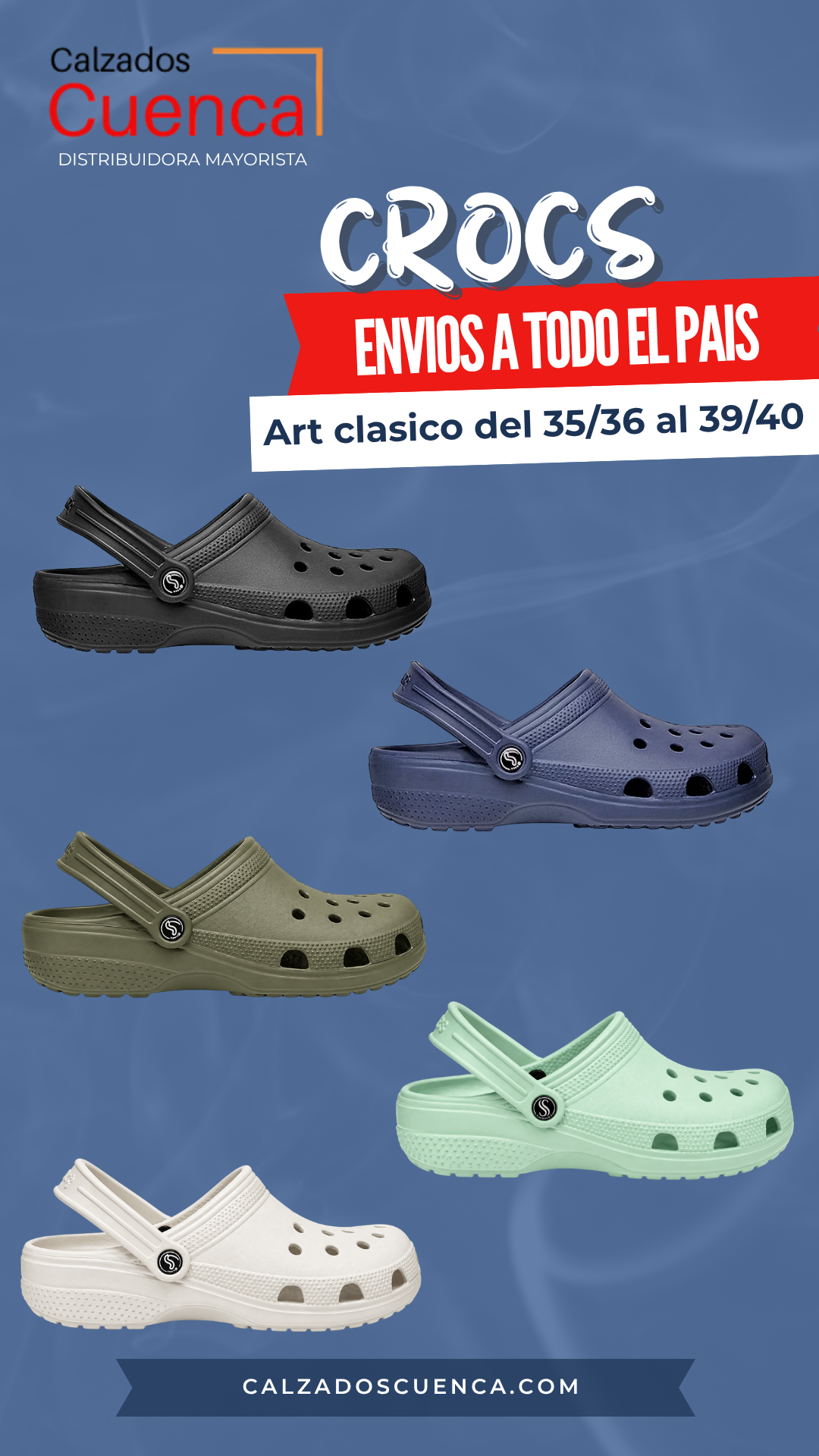 Sueco Goma Eva Tipo Crocs Sea Walk Clasico (35/36 al 45/46) - 4.png
