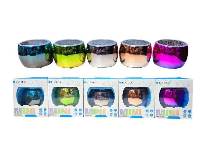 Parlante Bluetooth Ezra Mini Sd C/luces (nl97)