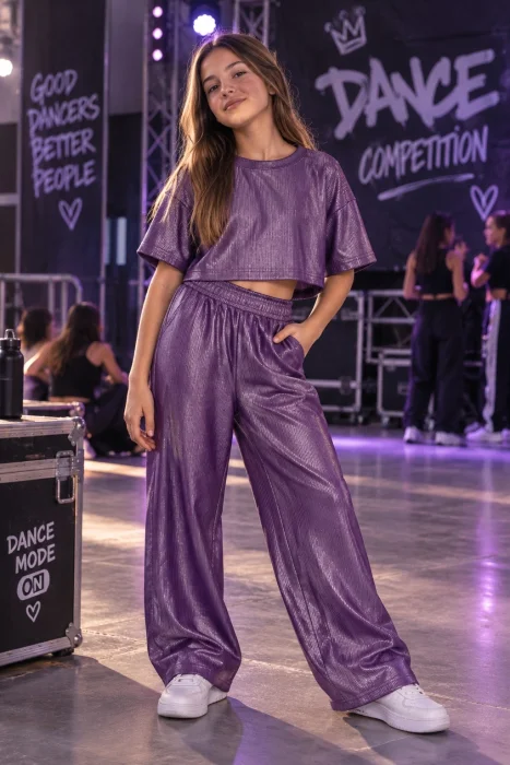 Conjunto Oversize Morley Lurex