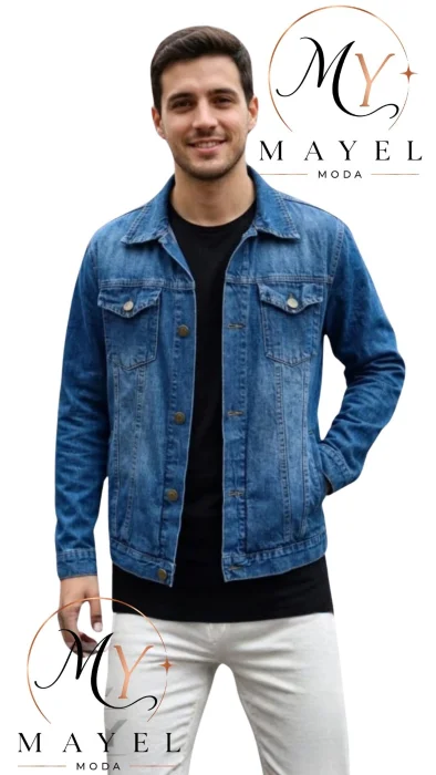 Campera Jeans - Azul